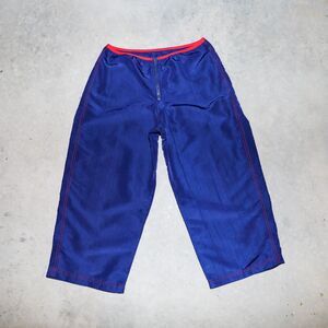 Vintage Sporty Athleisure Mid Rise Y2K Bermuda Capri Pants Summer Shorts Small